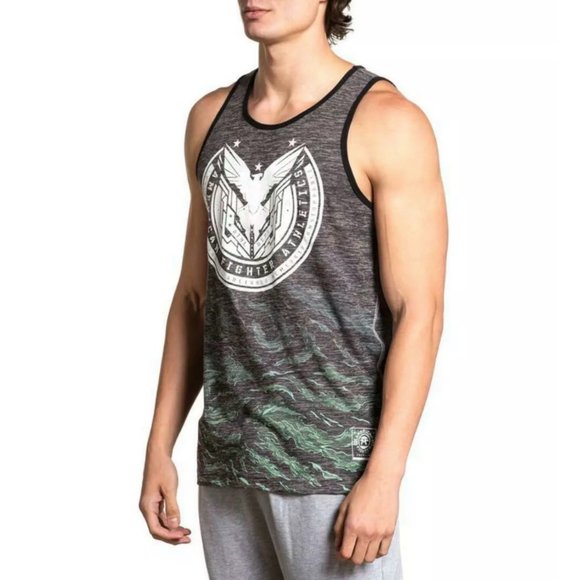 AMERICAN FIGHTER Men's Tank PORTER TANK Premium - Picture 7 of 10